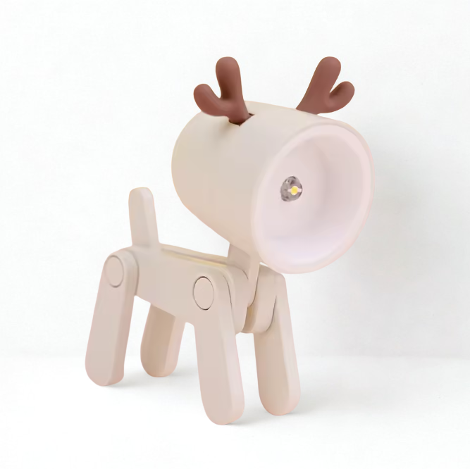 Cute Animal Night Light for Kids – Soft Silicone LED Lamp