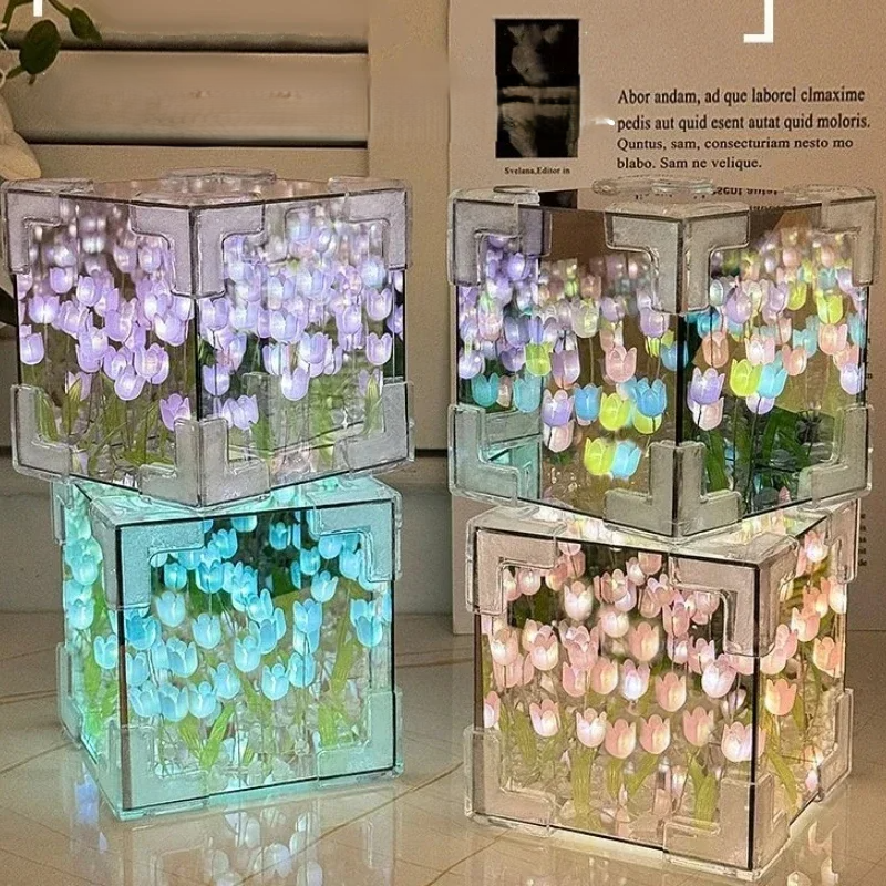 DIY LED Tulip Cube