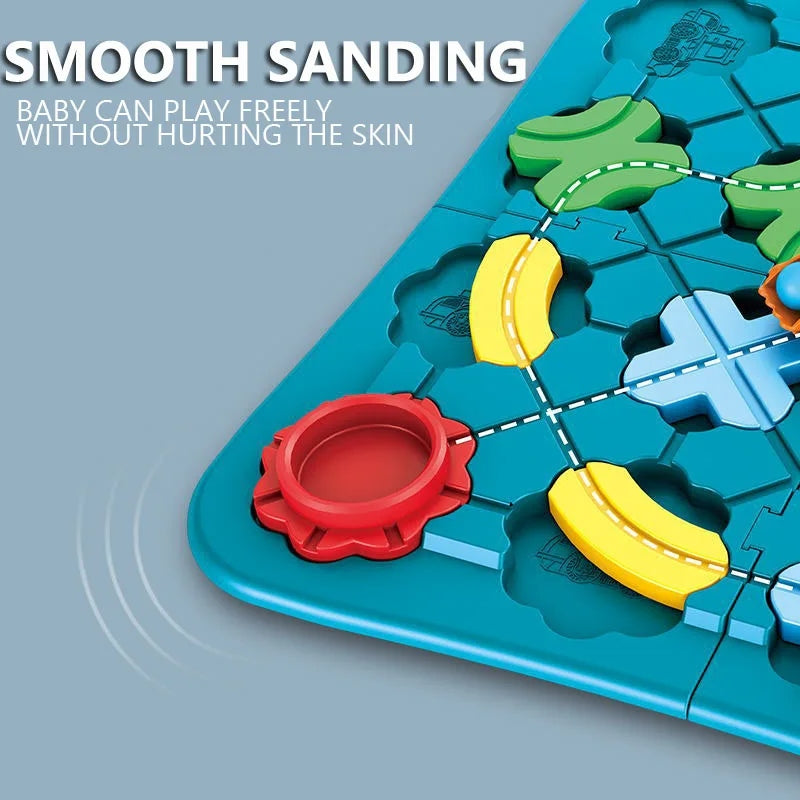 Road-building Car Labyrinth