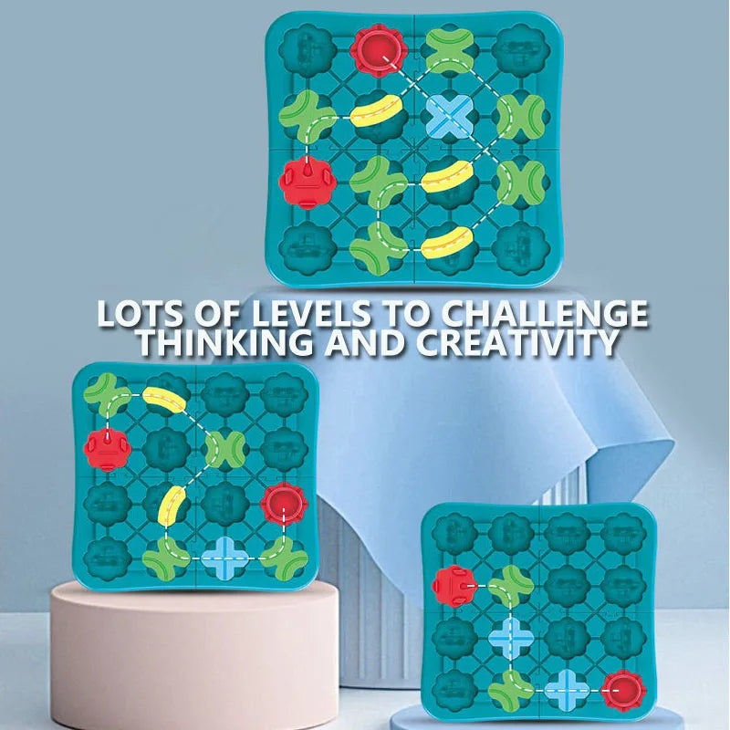 Road-building Car Labyrinth