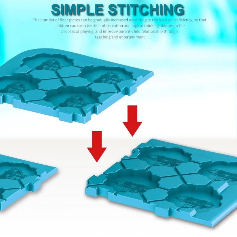 Road-building Car Labyrinth